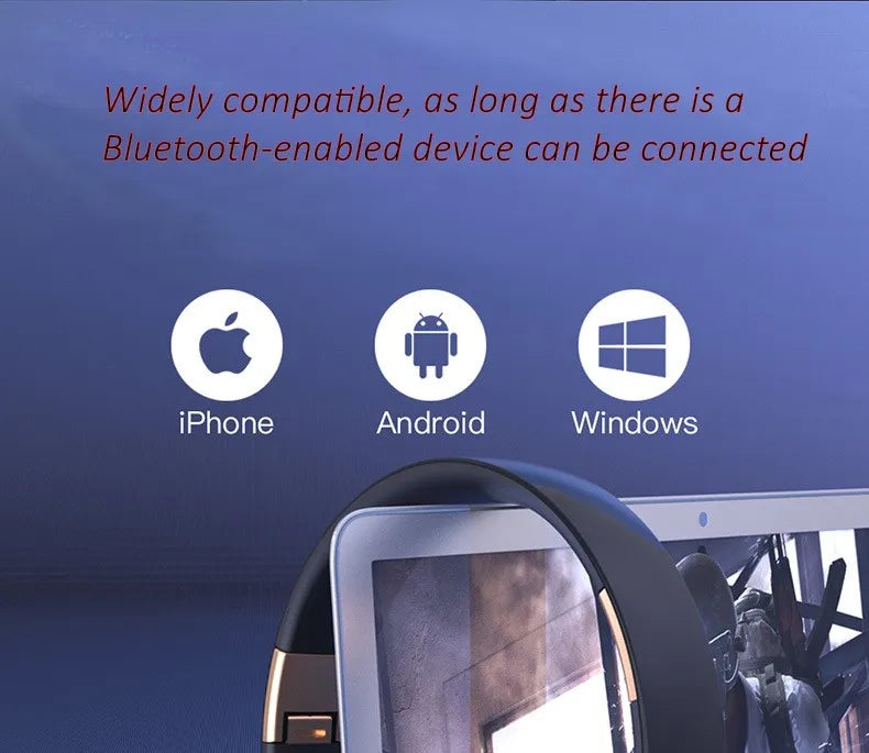 Wireless TV Headphones Bluetooth 5.0 USB Adaptor Stereo Headset Foldable Helmet Earbuds with Mic for Samsung TV PC Music