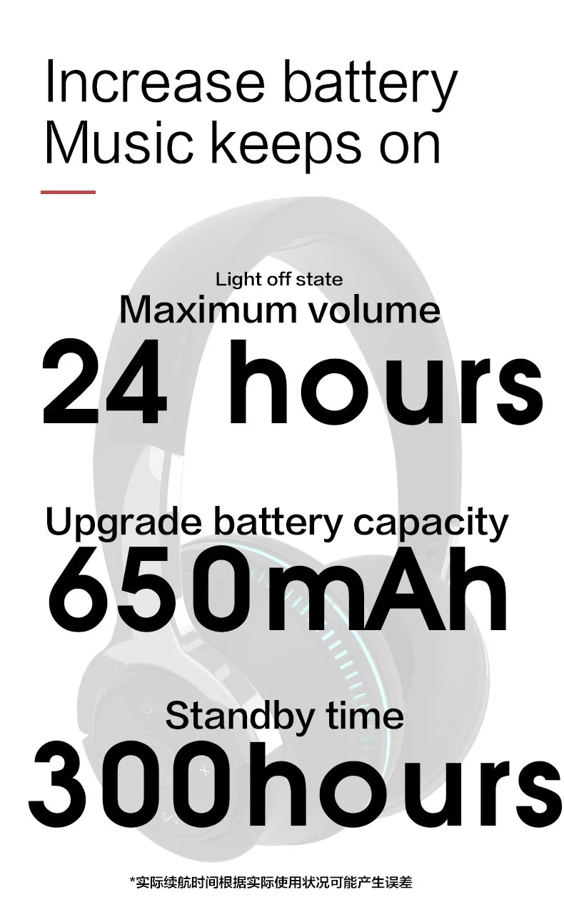 Tv Bluetooth Wireless Headphones with Mic USB Adaptor Headset Noise Canceling Stereo Foldable Bass for TV Earphone