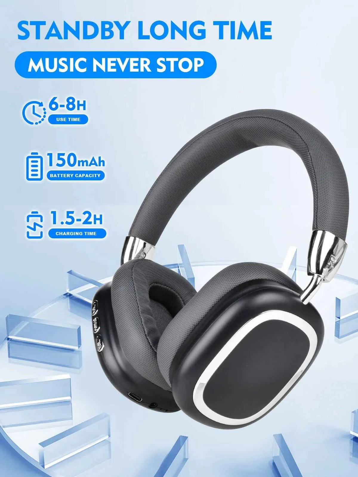 40-Hour Wireless Noise Cancelling Headphones with Spatial Audio & USB-C Lossless Sound | Creator Plug Music Worldwide