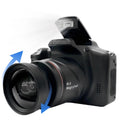16MP Vlogging Camera with 2.4 Inch LCD Screen Camcorder 16X Digital Zoom Video Recorder for Photography