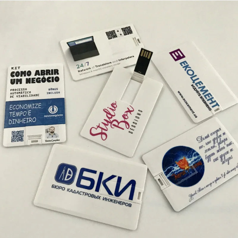 10pcs Custom LOGO 8GB 4GB Free Customized USB CARD DRIVE Personalized As Your Logo Photo Design Exclusive