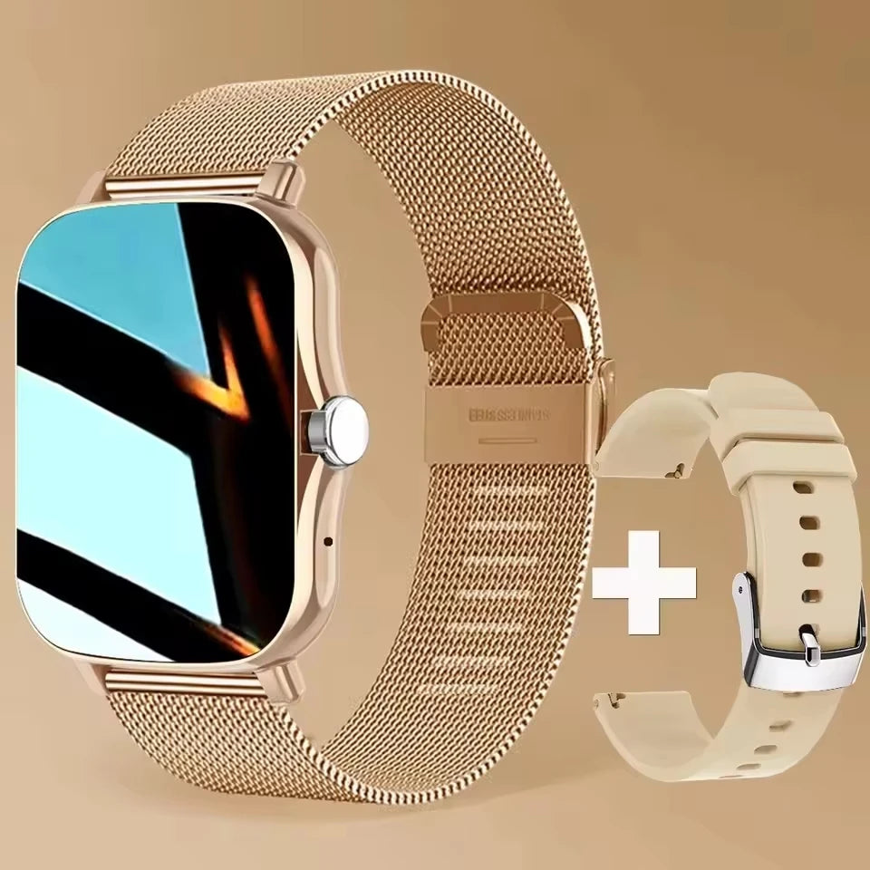 LAXASFIT 2026 Smart Watch 1.83" HD Touch Screen Bluetooth Call Music Player Fitness Tracker Gift for Men Women Valentine