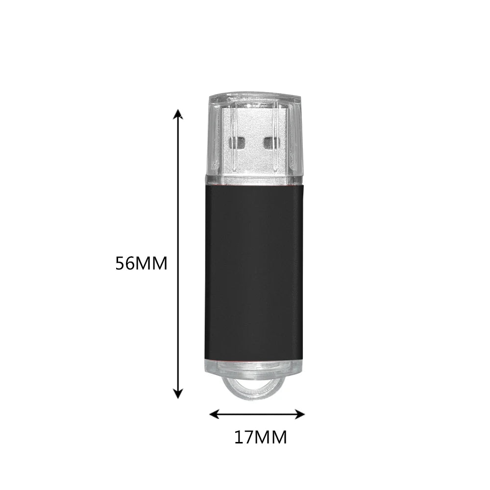 USB Flash Drive 256GB 128GB 64GB 32GB 16GB 8GB 4GB USB 2.0 Flash Memory U Stick High Speed Memorias USB Pendrive Flash Disk