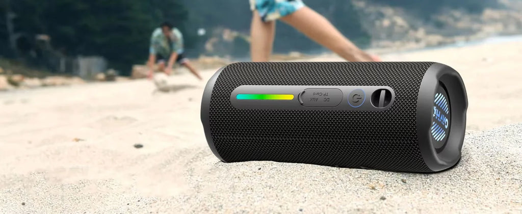 OHAYO Bluetooth Speaker 24W, Wireless Portable Outdoor Bluetooth Speakers, True Wireless Stereo IPX7 Waterproof, Dual Pairing Bluetooth 5.3 Built-in Mic