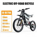 SLDBK E6 Ultra Electric Bike 6000W Peak Electric Dirt Bike 60V 30AH Battery 100km Speed 80Kmh Mountain Electric Motorcycle Adult