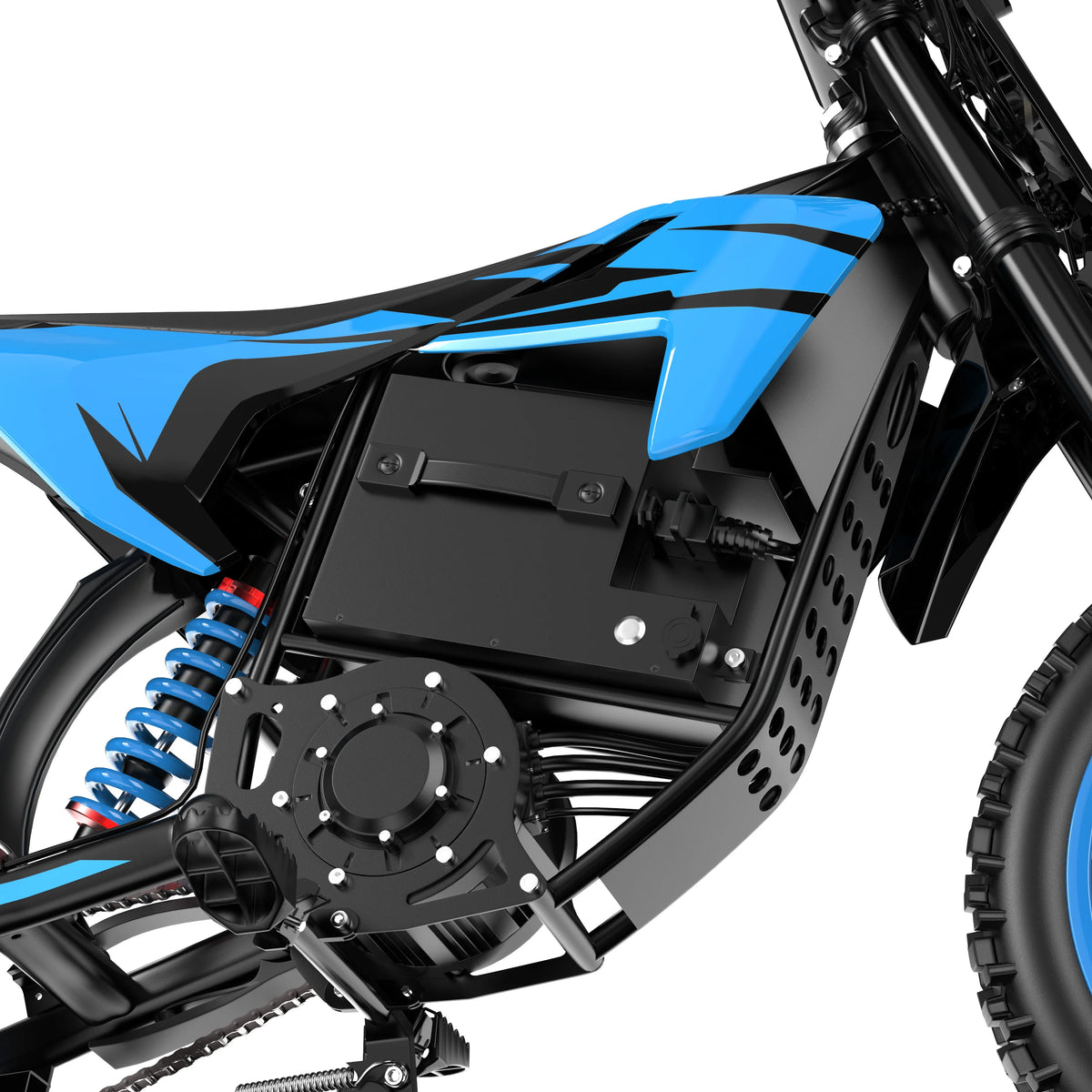 Electric Motorcycle ZAWES S3 60V 23.4AH E-Cross Bike Hydraulic brakes 46MPH 2000W Mountain Off-Road Ebike