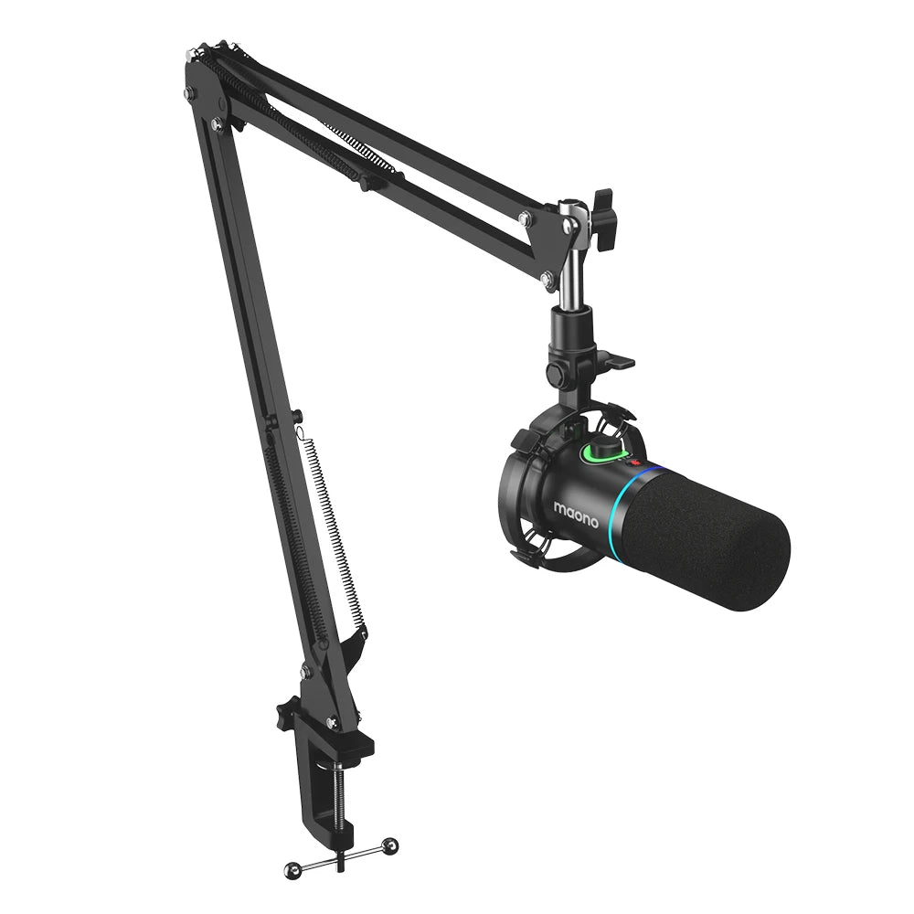 PD200X XLR/USB Dynamic Microphone for Gaming Recording Streaming Youtube Metal Mic with Software Tap-to-Mute Gain Knob