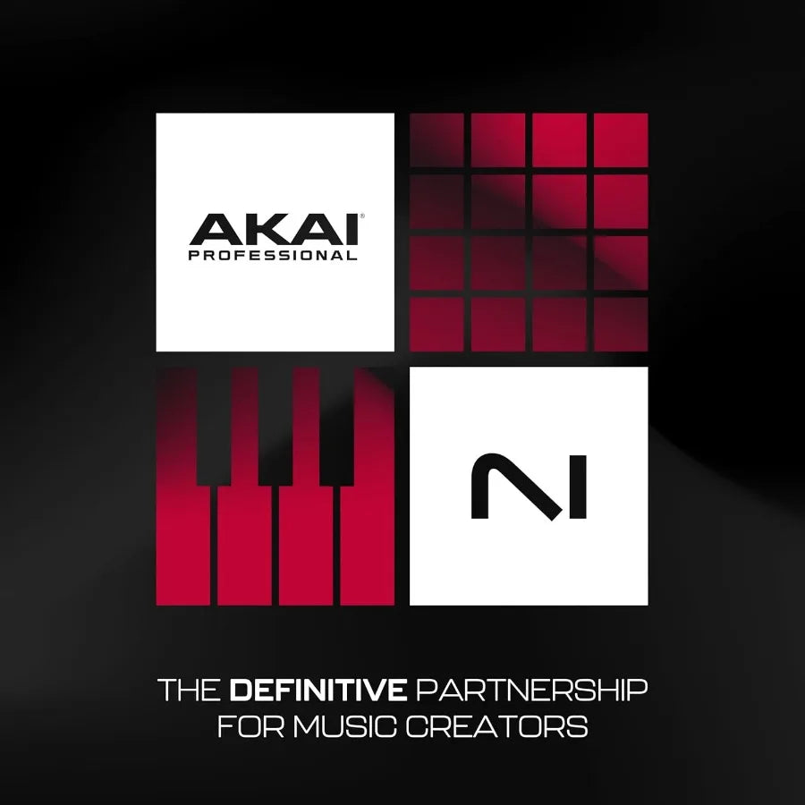 Akai MPK Mini Play MK3 Compact MIDI Keyboard Controller with Built-in Speaker and Integrated Sounds