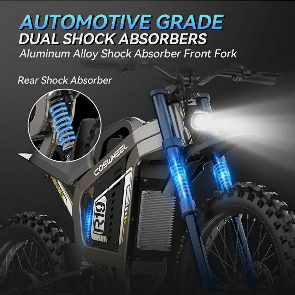 SLDBK R19 Electric Bike High Power 9000W Adult Electric Motorcycle 72V40Ah Battery Off-Road E-bike Use 85kmh Mountain Dirt EBike