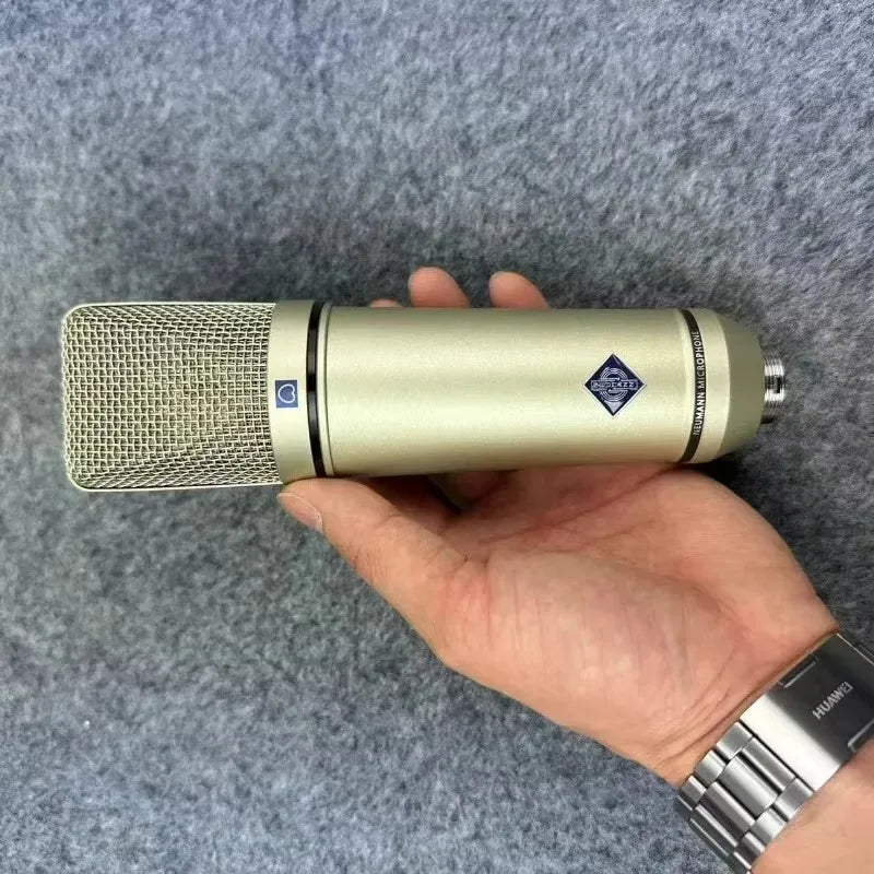 Original NEUMANN U87 Microphone Metal Professional Condenser Studio Microphone for Recording Singing Podcast Sound Card YouTube