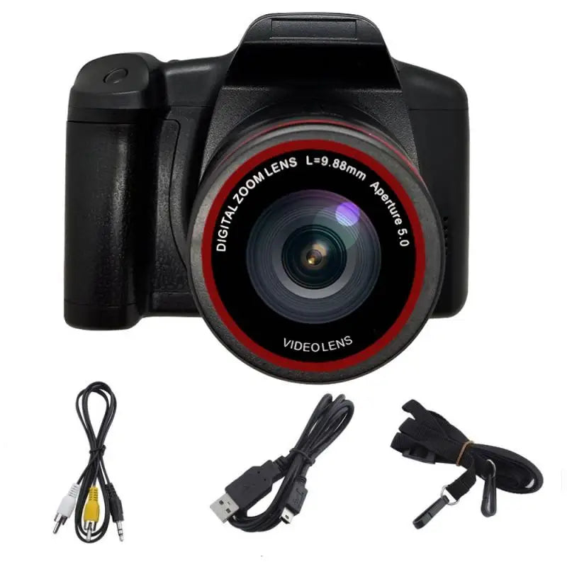 16x Zoom Digital Camera Entry-Level DSLR Telephoto Digital Camera 16 Megapixel Photography 1080P Video Camcorder Daily Recording