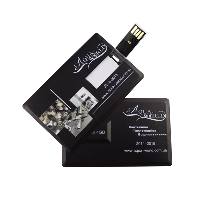 5PCS/LOT Flip Credit Card Style Usb Flash Memory Stick Drives Custom Printed Bank Card PEN Drive USB 2gb 4gb 8gb 16gb 32gb 64gb