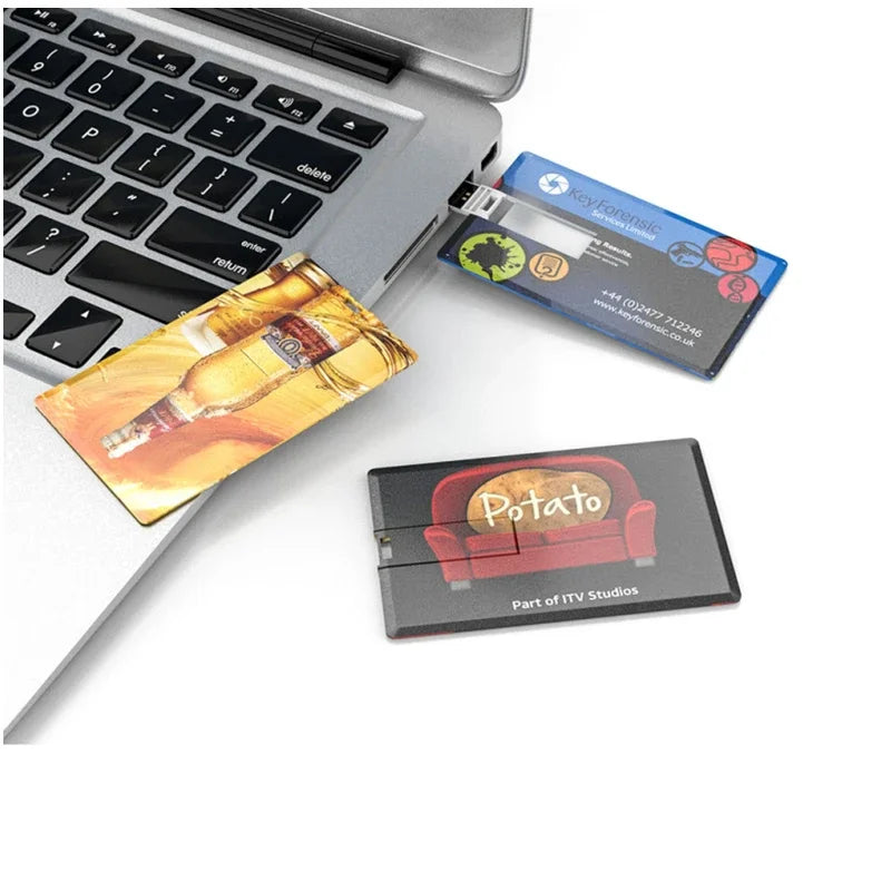100pcs Custom Logo USB Flash Drives 32Gb 64Gb