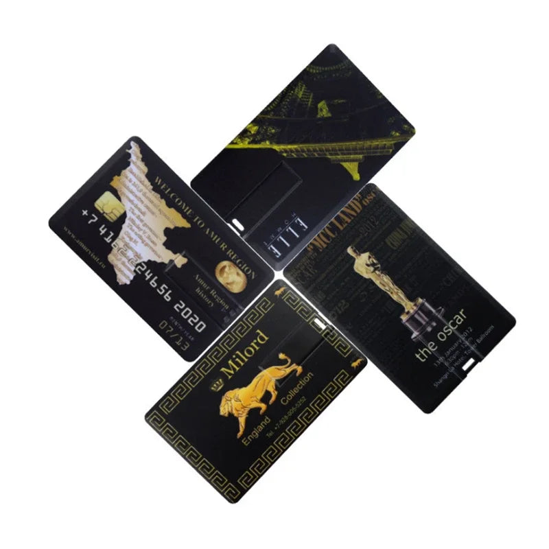 100pcs Custom Logo USB Flash Drives 32Gb 64Gb
