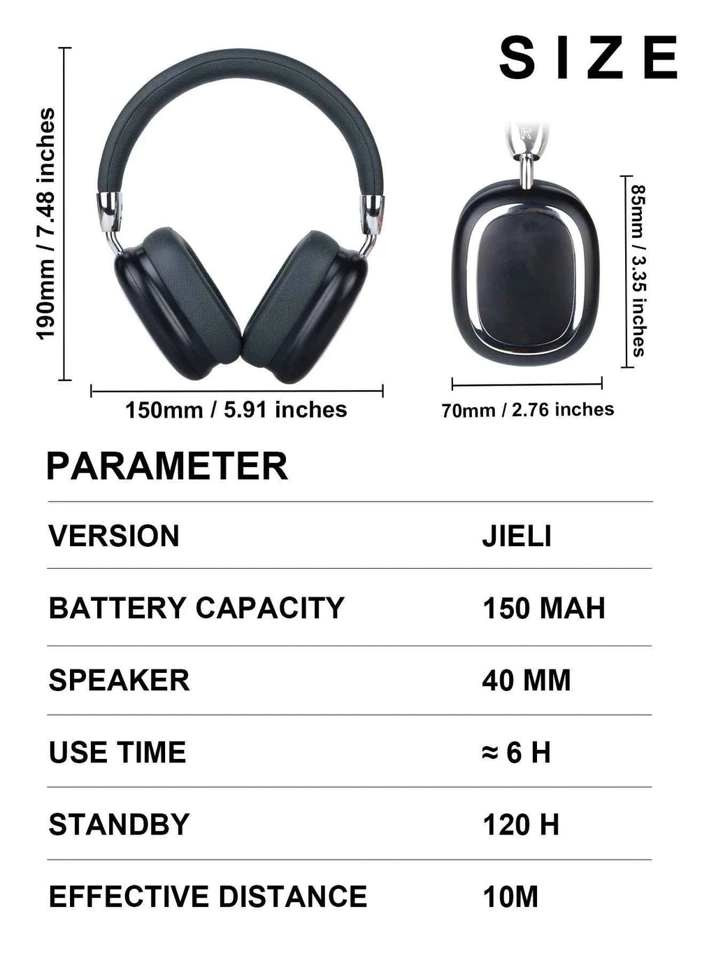 40-Hour Wireless Noise Cancelling Headphones with Spatial Audio & USB-C Lossless Sound | Creator Plug Music Worldwide