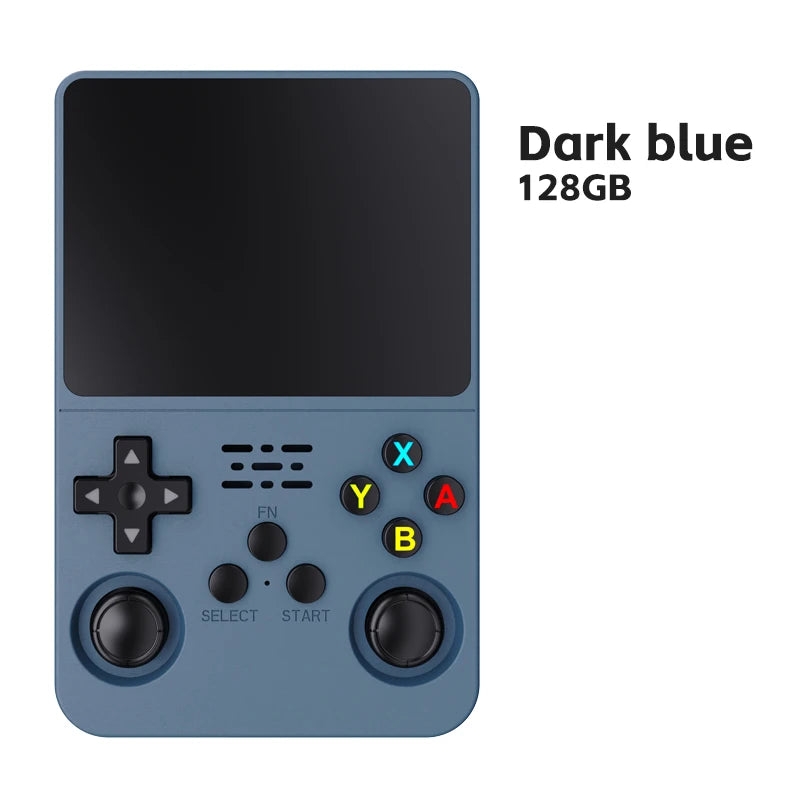 R36S New Retro Game Console 3.5-Inch Linux Open-Source System Portable Handheld Game Console with 128GB Large Memory