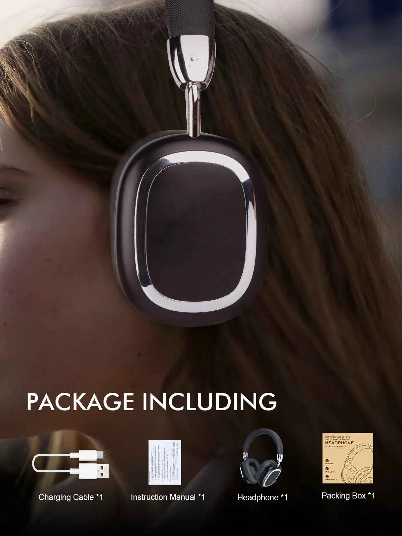 40-Hour Wireless Noise Cancelling Headphones with Spatial Audio & USB-C Lossless Sound | Creator Plug Music Worldwide