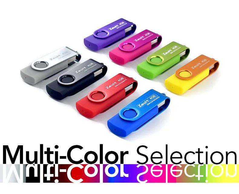 USB Flash Drive  Multi Color USB 2.0  4 8 16 32 64 128 GB