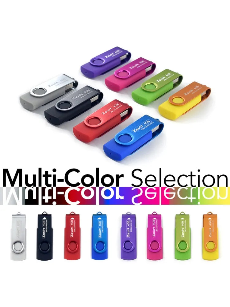 USB Flash Drive  Multi Color USB 2.0  4 8 16 32 64 128 GB