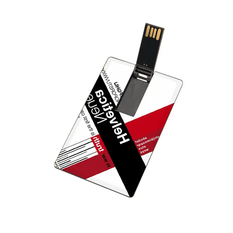 5PCS/LOT Flip Credit Card Style Usb Flash Memory Stick Drives Custom Printed Bank Card PEN Drive USB 2gb 4gb 8gb 16gb 32gb 64gb