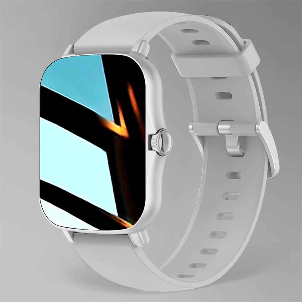 LAXASFIT New Smart Watch HD Display Answer Call Make Calls Message Preview Sport Modes Smartwatch DIY Dial Men Women