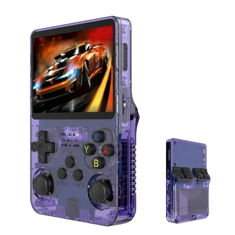 R36S ARKOS System Retro Handheld Game Console 3.5 Inch IPS Screen Classic Portable Video Player 128G Games Boy Gift