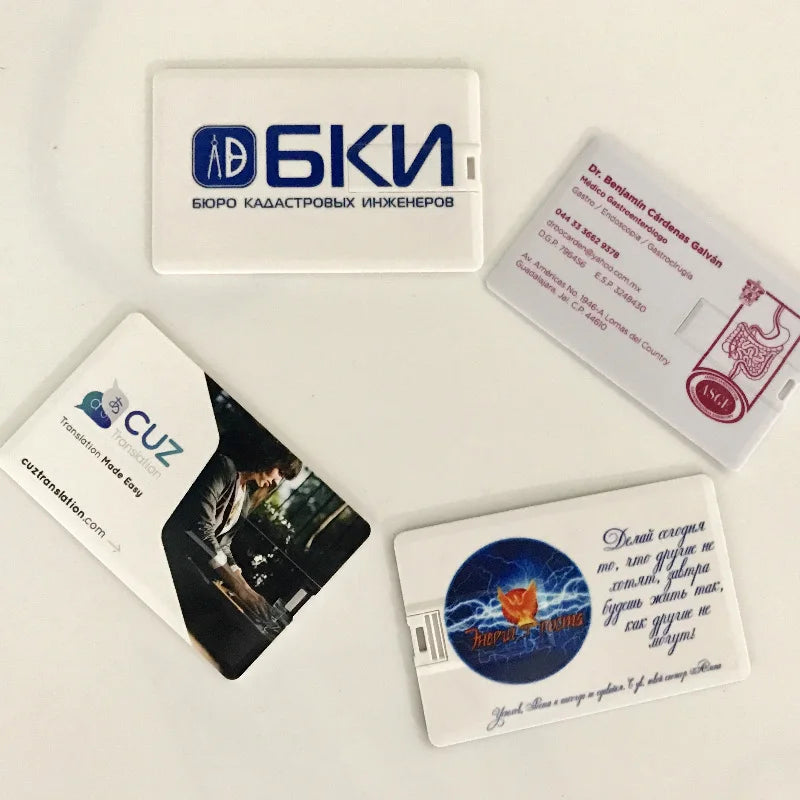 10pcs Custom LOGO 8GB 4GB Free Customized USB CARD DRIVE Personalized As Your Logo Photo Design Exclusive