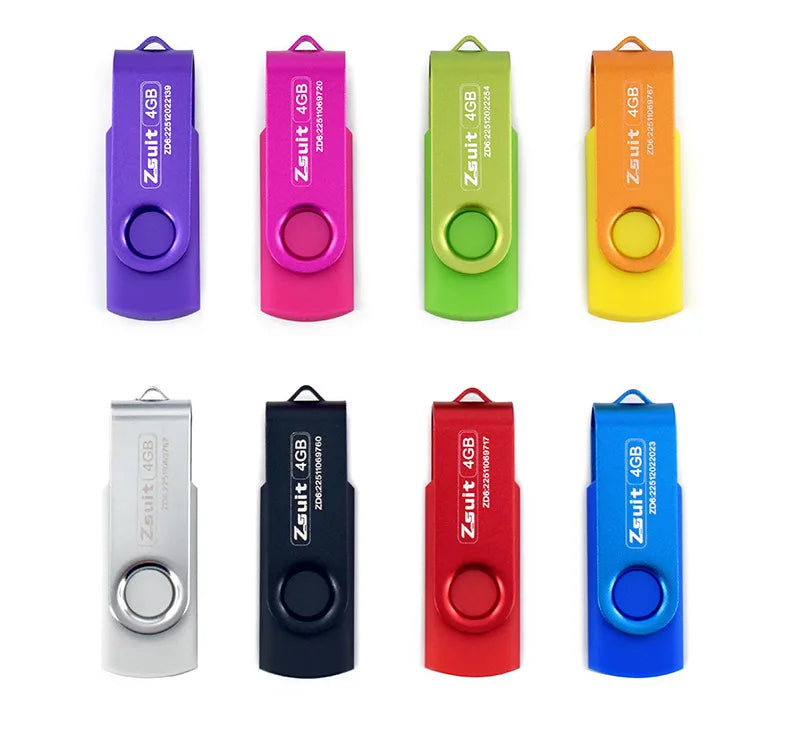 USB Flash Drive  Multi Color USB 2.0  4 8 16 32 64 128 GB