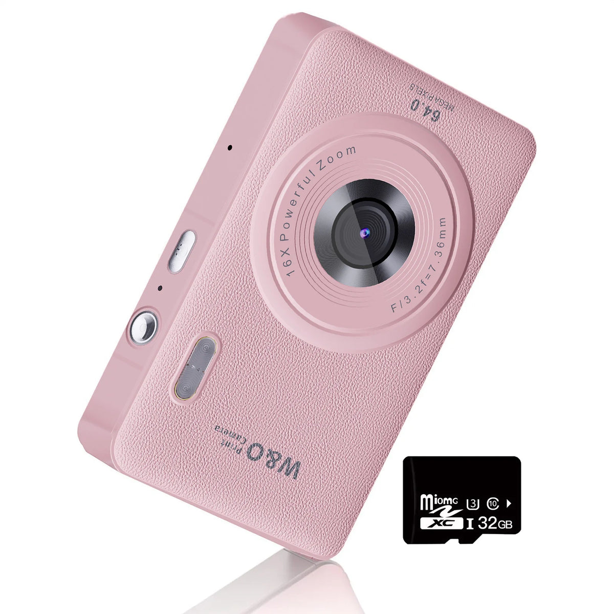 2026 New 48MP 1080P Full HD Digital Camera - 2.4-Inch Portable Auto-Focus Vlogging Camera with 32GB Memory Card & 16X Zoom | USB-C Rechargeable, Built-in Puzzle Game | Compact Travel Camera for Beginners - Budget-Friendly Hol