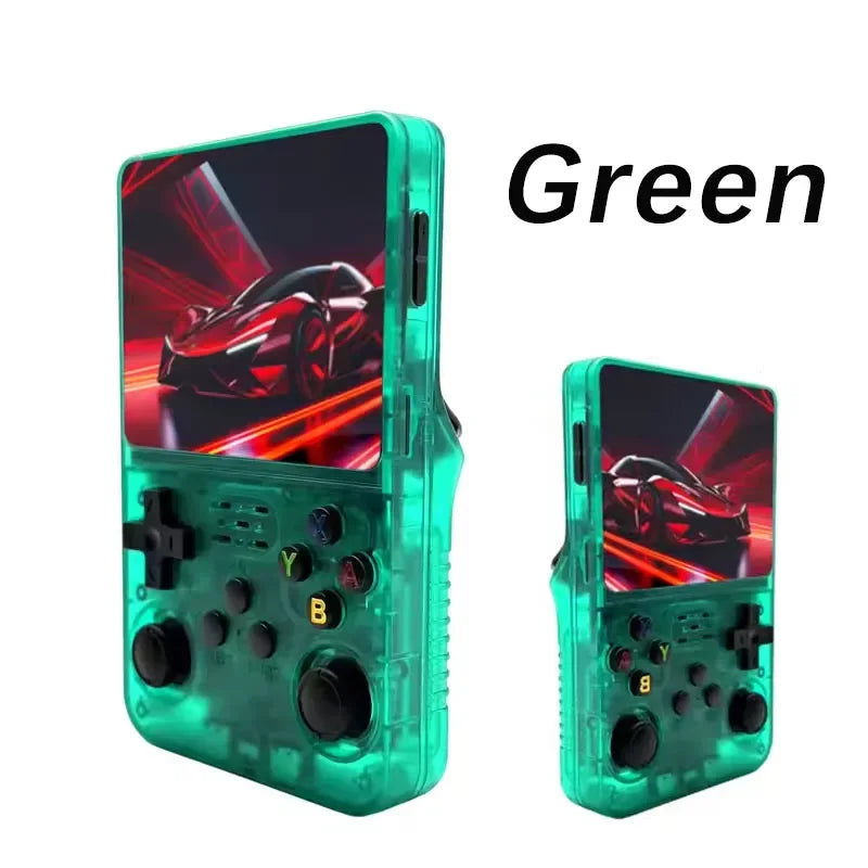 R36S ARKOS System Retro Handheld Game Console 3.5 Inch IPS Screen Classic Portable Video Player 128G Games Boy Gift