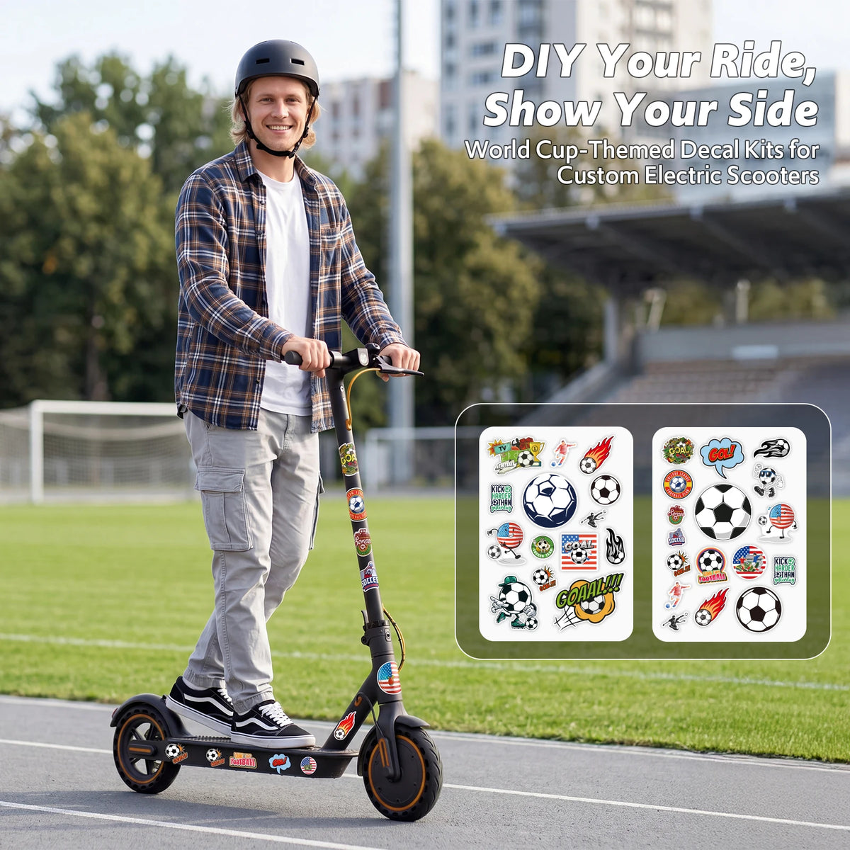 Electric Scooter for Adults, Foldable E-Scooter with Dual Suspension & Front/Rear Turn Signal Lights, 550W Motor up to 22 MPH, 10" Large Honeycomb Solid Tires