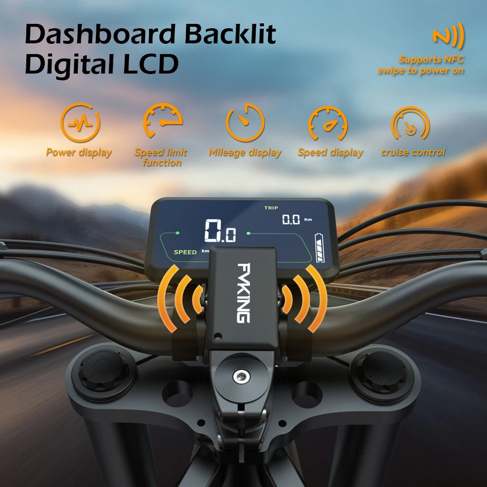 SLDBK E6 Ultra Electric Bike 6000W Peak Electric Dirt Bike 60V 30AH Battery 100km Speed 80Kmh Mountain Electric Motorcycle Adult