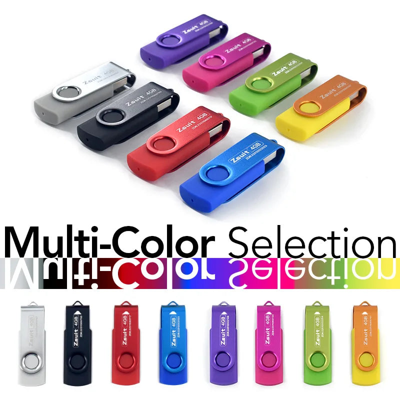 USB Flash Drive  Multi Color USB 2.0  4 8 16 32 64 128 GB