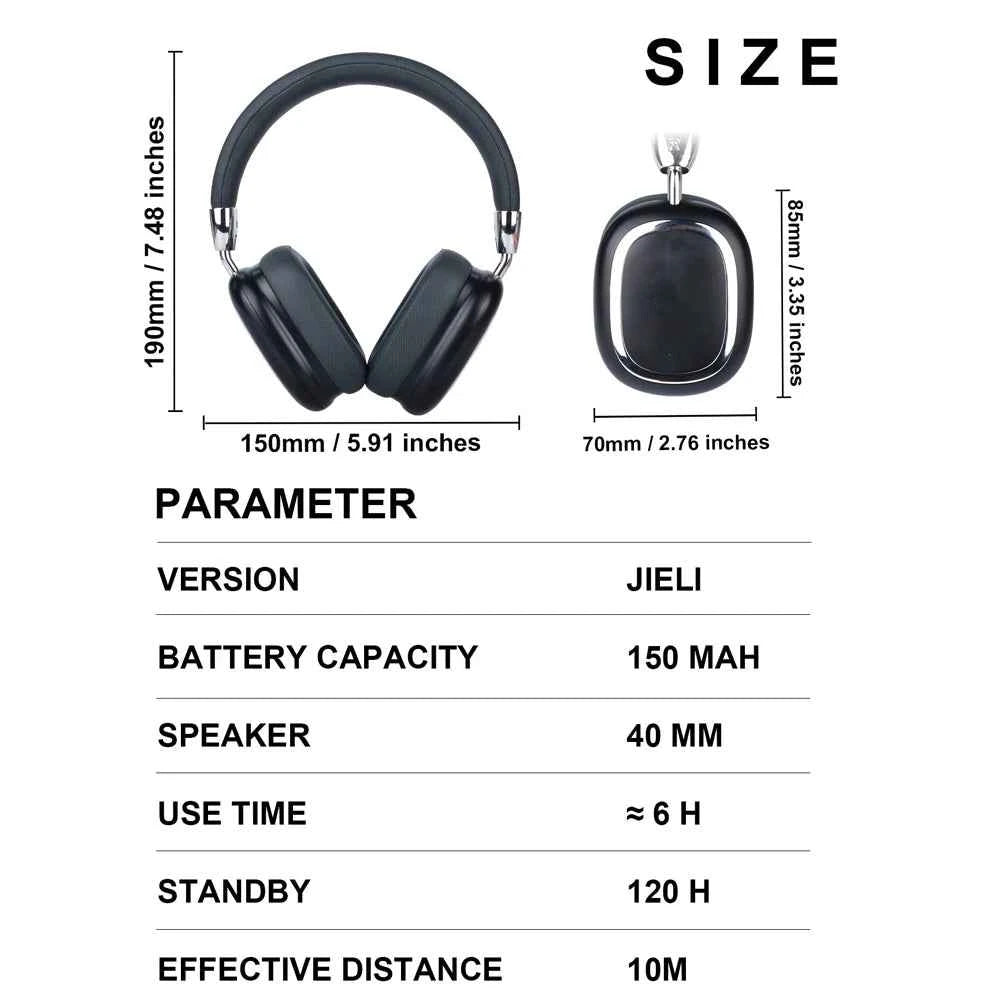40-Hour Wireless Noise Cancelling Headphones with Spatial Audio & USB-C Lossless Sound | Creator Plug Music Worldwide