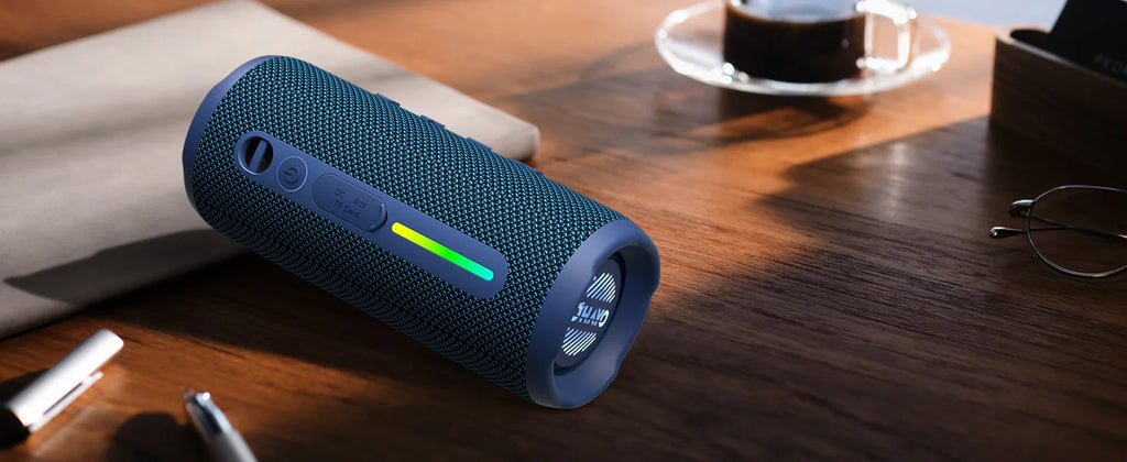 OHAYO Bluetooth Speaker 24W, Wireless Portable Outdoor Bluetooth Speakers, True Wireless Stereo IPX7 Waterproof, Dual Pairing Bluetooth 5.3 Built-in Mic