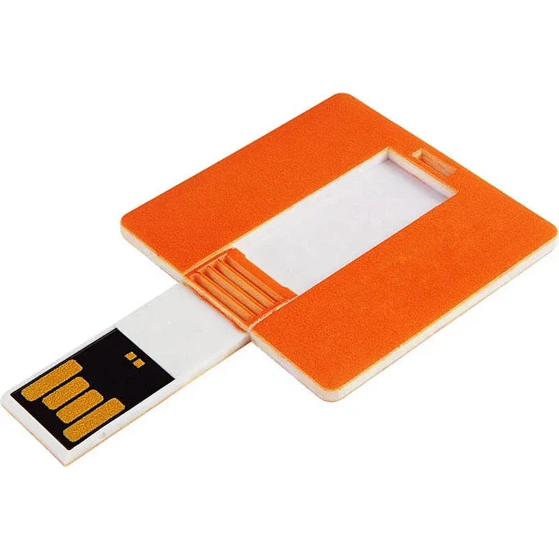 10pcs Custom Logo USB Flash Memory Card - Small Square Design, 8GB 16GB 32GB 64GB Options