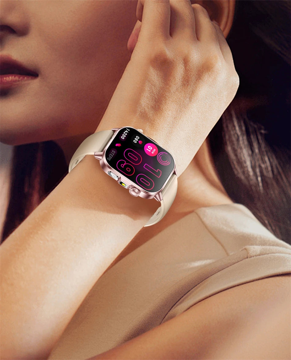 New Men Accurate Health Diagnosis ECG Smart Watch Blood Pressure Blood Oxygen Blood Fat Uric Acid Temp Bluetooth call Smartwatch
