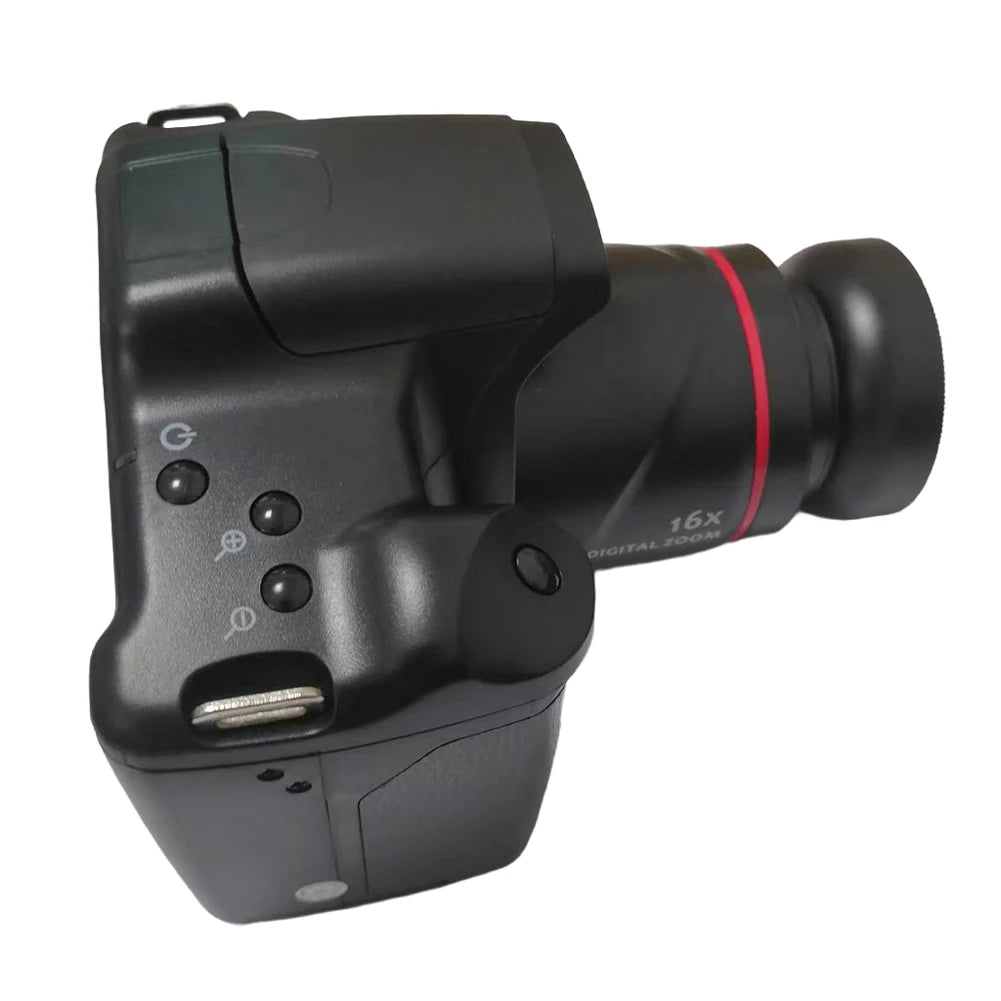 16MP Vlogging Camera with 2.4 Inch LCD Screen Camcorder 16X Digital Zoom Video Recorder for Photography