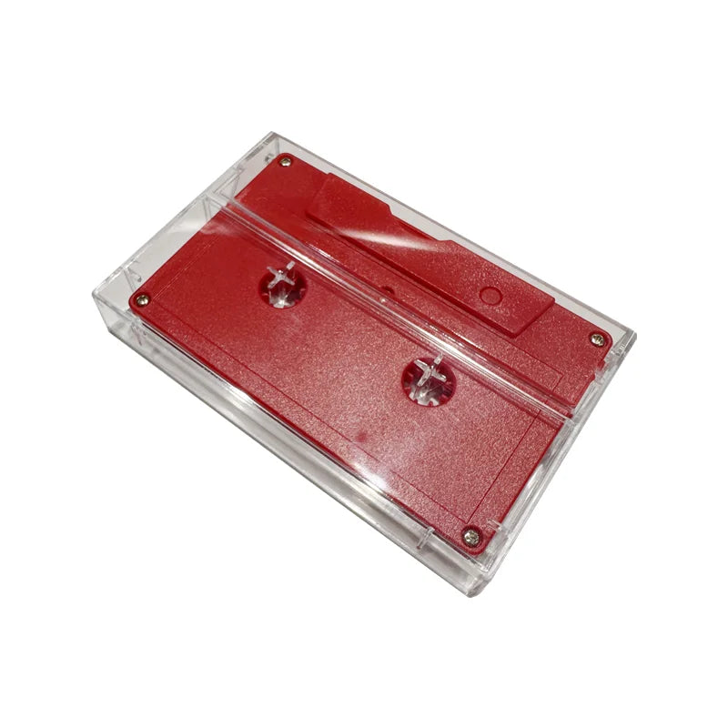Custom Cassette Tape USB Drive - Colorful Design, Free Logo Printing, 4GB to 128GB, Includes Transparent Box