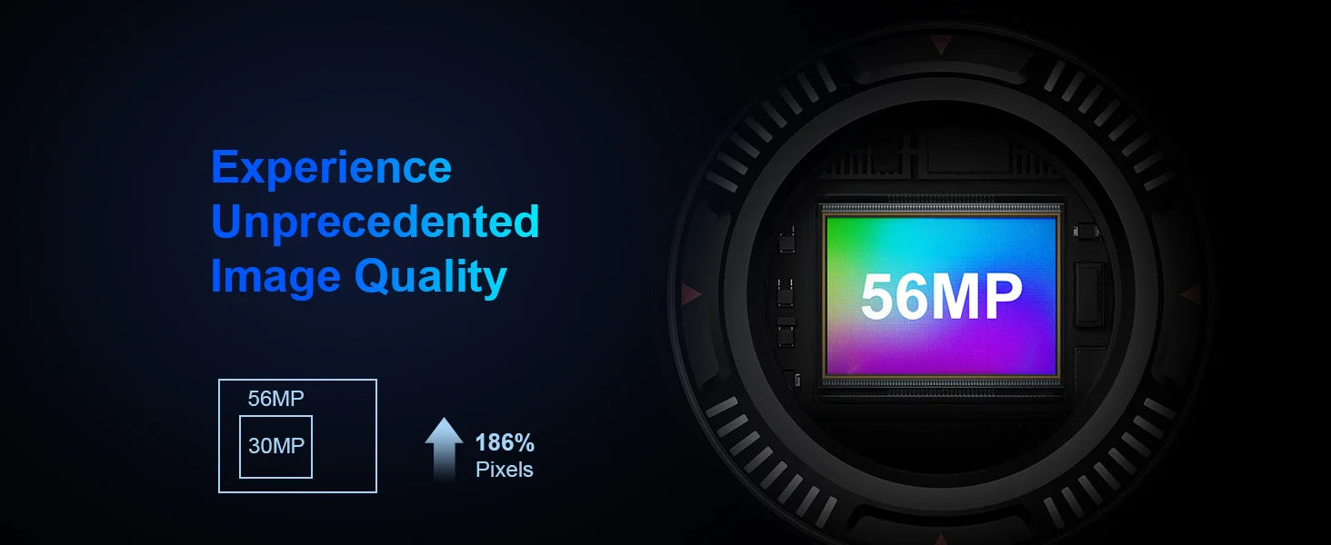 4K Underwater Camera 33FT Waterproof Camera for Snorkeling Dual-Screen Compact Dustproof Floatable Autofocus 64MP Digital Camera