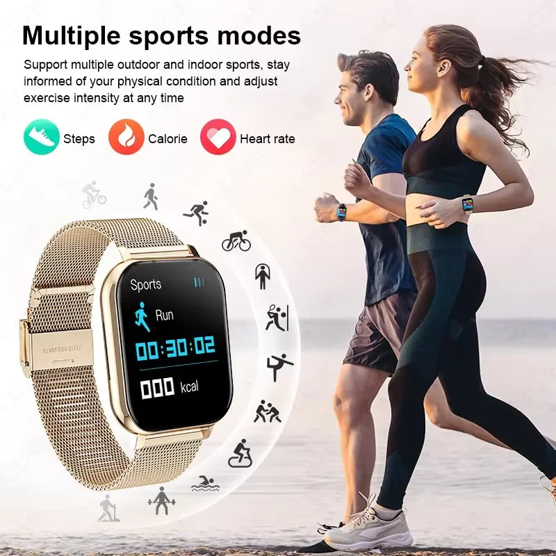 LAXASFIT 2026 Smart Watch 1.83" HD Touch Screen Bluetooth Call Music Player Fitness Tracker Gift for Men Women Valentine