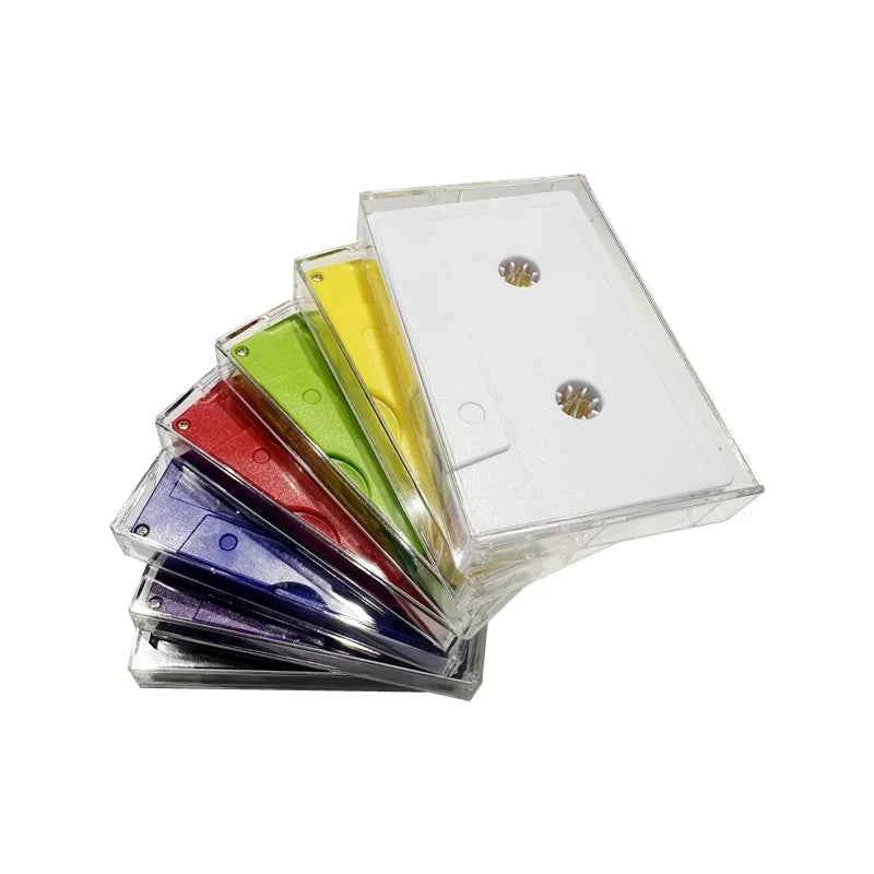 Free Custom Color Printing LOGO Colorful Cassette Tape USB2.0 Flash Drive 4gb 8gb 16gb 32gb 64gb 128gb and Transparent Box
