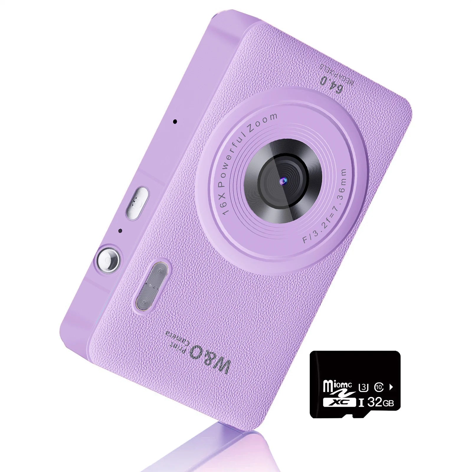 2026 New 48MP 1080P Full HD Digital Camera - 2.4-Inch Portable Auto-Focus Vlogging Camera with 32GB Memory Card & 16X Zoom | USB-C Rechargeable, Built-in Puzzle Game | Compact Travel Camera for Beginners - Budget-Friendly Hol