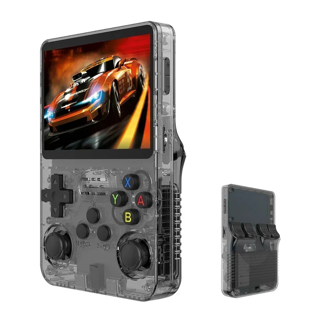 R36S ARKOS System Retro Handheld Game Console 3.5 Inch IPS Screen Classic Portable Video Player 128G Games Boy Gift